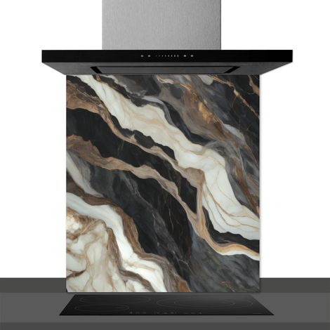 Fond de hotte décorative, fossina multicolore 60x70 Fond de hotte (1/2)
