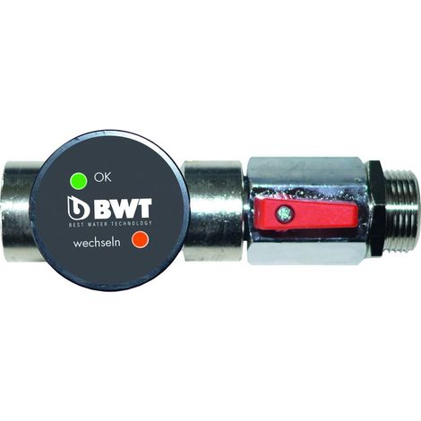 BWT Leitfähigkeits-Messgerät AQA therm Control, G 3/4" IG x AG, batteriebetrieben, PN 6, 125mm, 58968