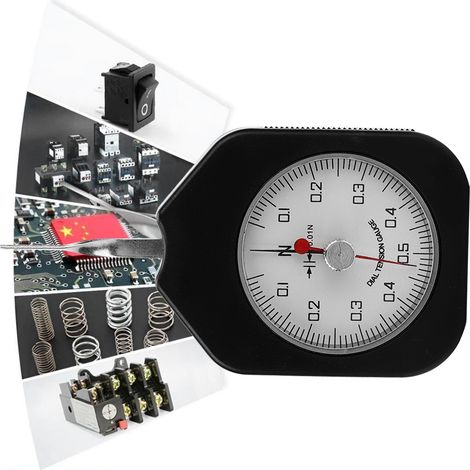 Tensiometer mit zwei Kunststoffzeigern, analoges Spannungsmessgerät (SZN-0.5-2) (1/5)
