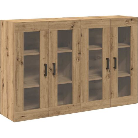 Maison Exclusive - Armadi da Parete 2 pcs Rovere artigianale 69,5 x 34 x 90 cm