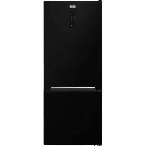 Continental Edison – Réfrigérateur congélateur bas 427 L – Classe D – Dimensions 70 x 71,2 x 173 cm – Design noir moderne