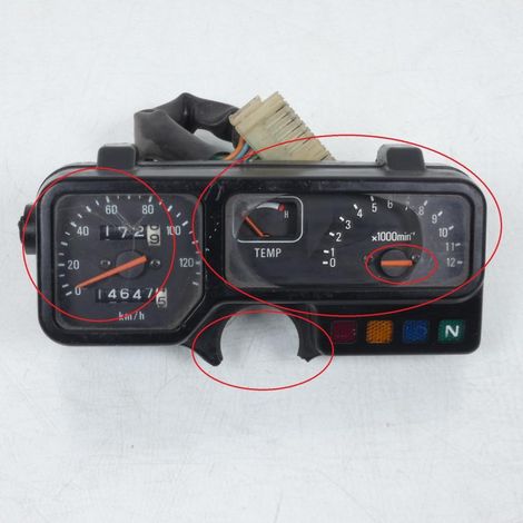 [PRODUIT D'OCCASION] Compteur compte tour tableau de bord origine pour moto Honda 50 (1/5)