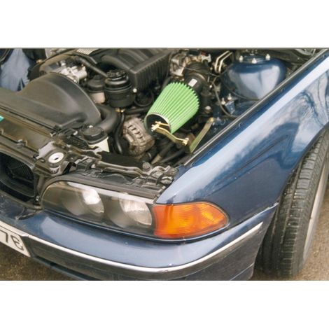 Kit d'admission direct pour BMW Série 5 E39 523i 2.3L 170cv – Homologué – Réduction des émissions polluantes – 40984761 – Green