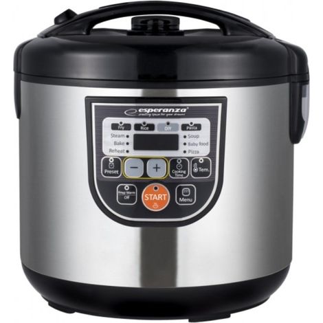 Esperanza EKG011 Multikocher schwarz Edelstahl 5L (1/5)