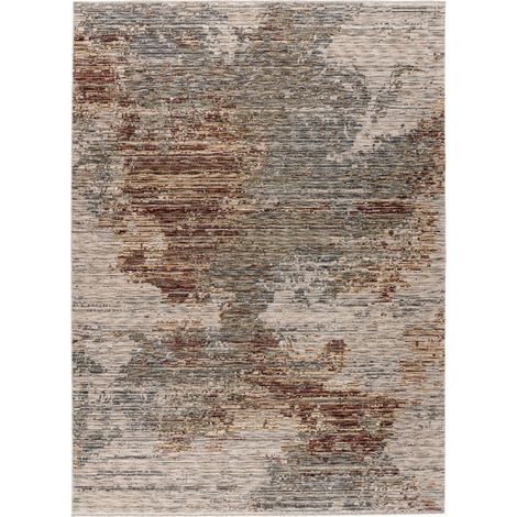 Tapis abstrait multicolore effet 3d doux et moderne - 230 x 160 cm (1/5)