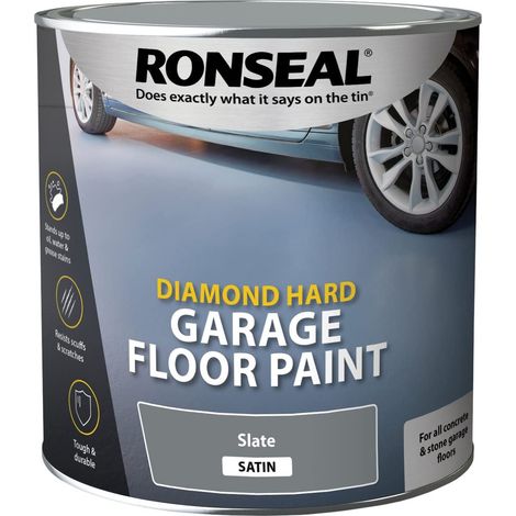 Ronseal Diamond Hard Garage Floor Paint Slate 2.5 litre