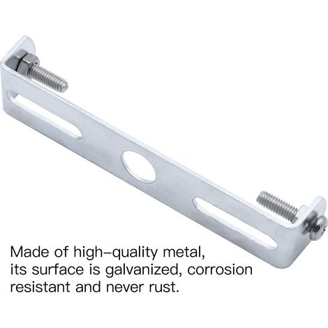 10 pièces Supports de fixation pour plafonnier 95 mm Accessoires d'éclairage suspendu Lampes suspendues au plafond Plaques de base pour plafonnier Panneaux d'éclairage au plafond Supports de panneaux (1/4)