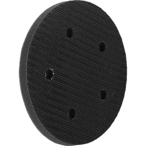 Weicher Polierschwamm mit 125 mm Durchmesser zwischen den Schleifpads (5 Löcher) (1/5)