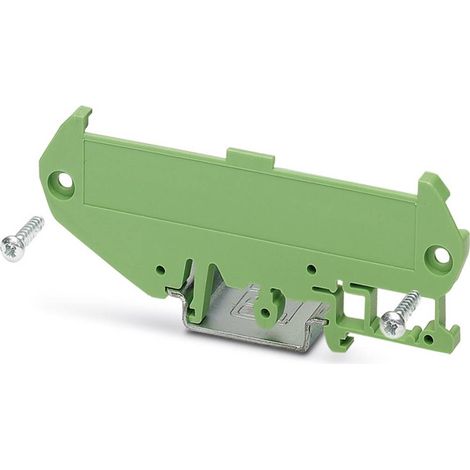 Elément latéral de boîtier pour rail Phoenix Contact UM 72-SEFE/L 2959340 plastique 10 pc(s) W32584 (1/2)