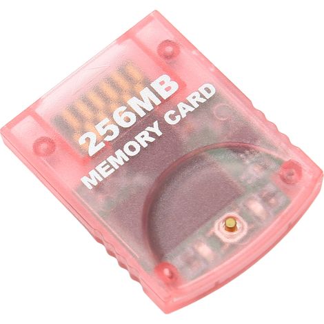 Carte Mémoire 256MB pour Nintendo Gamecube et Wii, Stockage de Jeux Plug & Play Rapide (4086 Blocs) (1/5)