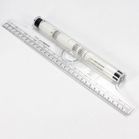30,5 cm Messlineal – Parallelrolllineal – Mehrzweck (1/5)