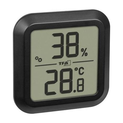 TFA DOSTMANN DIGITALES THERMO-HYGROMETER ZUM EINBAU THERMO-HYGROMÈTRE NOIR 30.5061.01