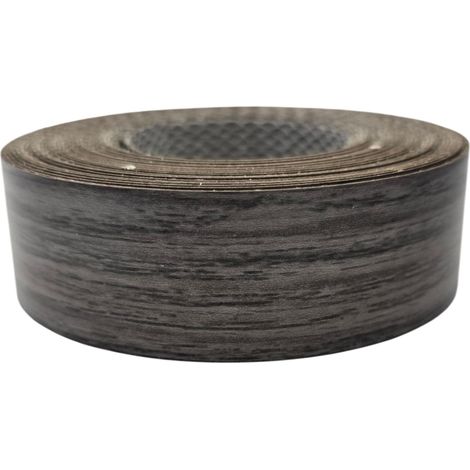 1x Bande de Chant Thermocollant 21mm x 5m Epaisseur 0,50mm Mélaminé Facile à Appliquer Bricolage Étagère Meuble Panneau Bois Durable (1/3)