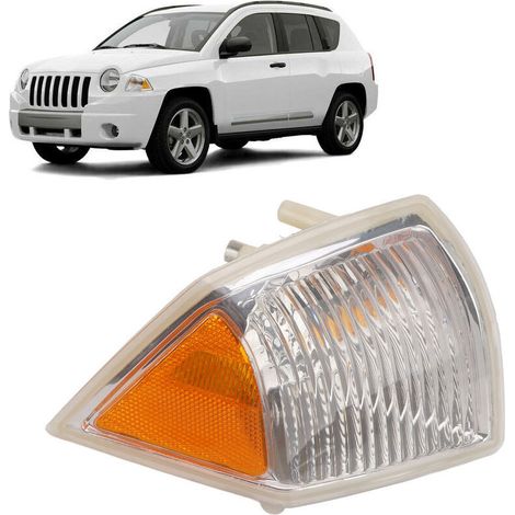 Copertura in ABS per luci posizione laterale anteriore destra, Jeep Compass 2007-2010 (1/3)