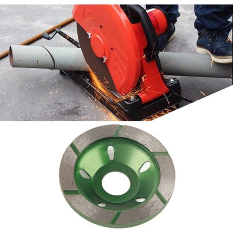 Meule diamantée segmentée de 80 mm, disque de coupe pour béton, marbre et granit (1/5)