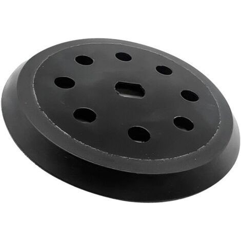 Schleifstützteller, 125 mm 8-Loch-Schleifscheibe, 8-Loch-Schleifscheibe, kompatibel mit Black & Decker BD190 KA190E SPEC375 125 mm Schleifscheiben-Stützteller (1/4)