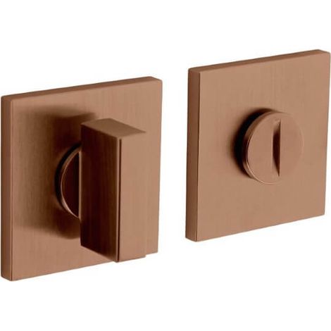 Fermeture de WC carrée Tira Cuivre mat - H202N6BRS (1/2)