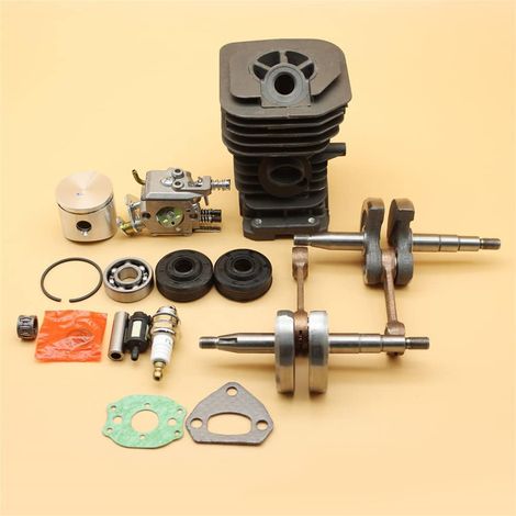 38mm Crankshaft Cylinder Carburetor Kit For Husqvarna 137 142 136 141 Chainsaw Parts 530069940,530 02 97 94, 530029794, 530071987, 530056363, 5300555 128 (1/5)