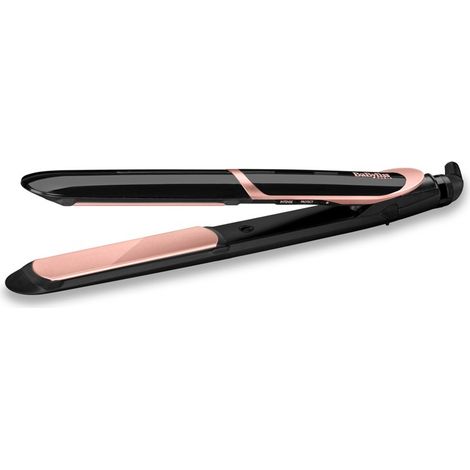 Piastra per Capelli in Ceramica Babyliss Super Smooth 235�C - Modello ST391E, Nero e Oro Rosa (1/5)