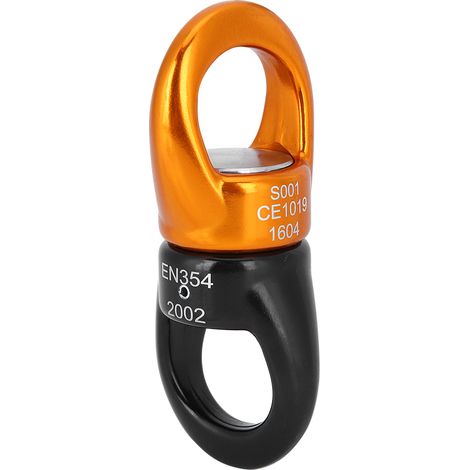 Connecteur universel rotatif fixe en alliage aluminium-magnésium pour escalade extérieure (1/5)