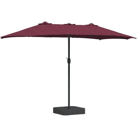Parasol de jardin Bordeaux 385 x 209 x 244 cm