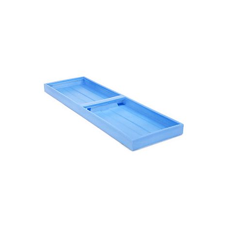Cubeta plana de PE  L x A x H 2610 x 895 x 150 mm  volumen de