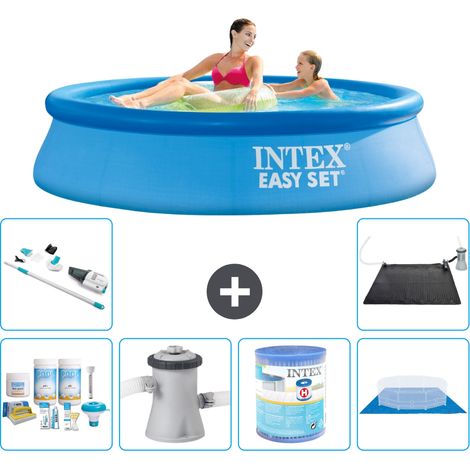 Intex Piscine Easy Set Ronde - 244x61 cm - 7-pièces S40431 (1/5)
