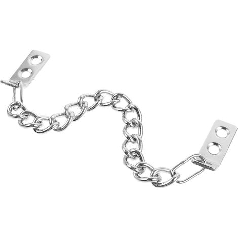 Chaîne de Porte en Métal pour Armoire Suspendue Dispositif Antivol et Fixation Sécurisée Adaptée aux Meubles et Armoires Cuisine (1/5)