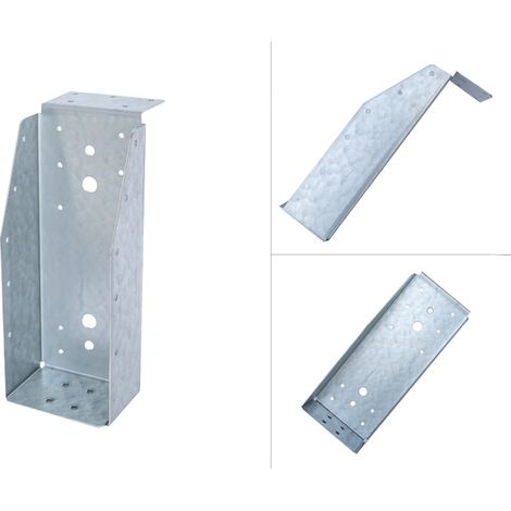 Support de poteau lourd avec lèvre galvanisé pour poutres de 9.5 (1/4)