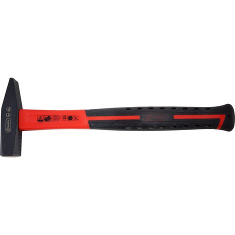 Marteau de serrurier, Noir/rouge (1/4)