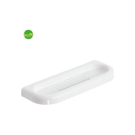 Portasapone a muro Linea Metaform Bianco 30cm