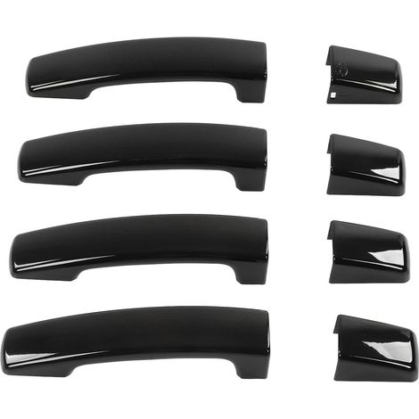 Poignée de porte extérieure noire de remplacement pour Land Rover Freelander 2 et Discovery 3 (conduite à gauche). (1/5)