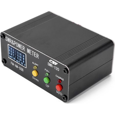 120 W SWR Digitales Leistungs-Stehwellenmessgerät 1,8–54 MHz Kurzwellenmessgerät FM AM SSB-Modi Leistungsmessgerät Unterstützt SWR/Leistung (1/5)