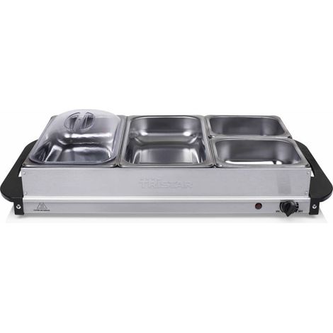 Tristar BP-6285 BP-6285 Serviteur de buffet acier inoxydable