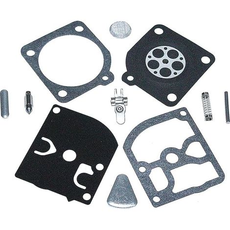 Membran- und Dichtungssatz für Vergaser 021, 023, 025, FS300 und FS350, Zama RB41 Reparatursatz, Zubehörteile kompatibel mit der Zama C1Q-Serie (1/4)