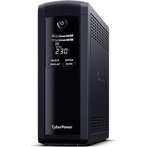 CyberPower VP1600EILCD sistema de alimentación ininterrumpida (UPS) Línea interactiva 1,6 kVA 960 W 8 salidas AC (1/3)
