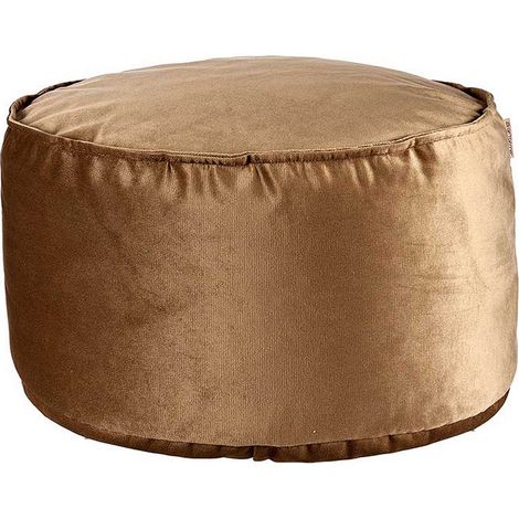Puff Beige Poliestere polistirene (60 x 35 x 60 cm) (1/2)
