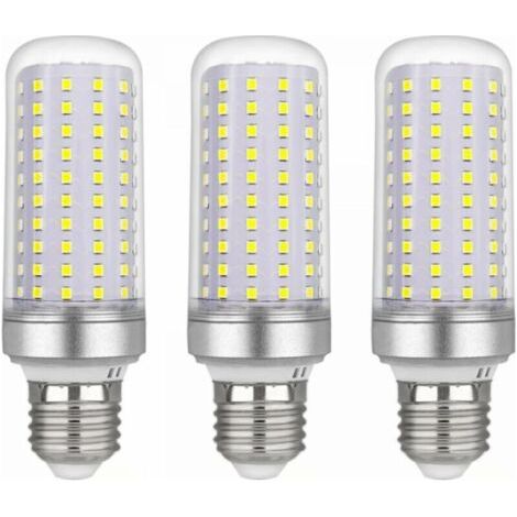 Ampoule Led E27 Maïs 30w, AC175-265V, Blanc Froid 6000K 2500LM, Non Dimmable, 300W Ampoule Halogène Équivalent, Ampoule Maïs Led pour Lustres, Plafonniers, Lampes de Table et Lampadaires, Lot de 3 (1/5)