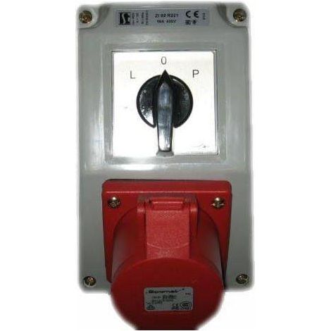 Spamel L-0-P Set elektrische Zubehör rot geschützt