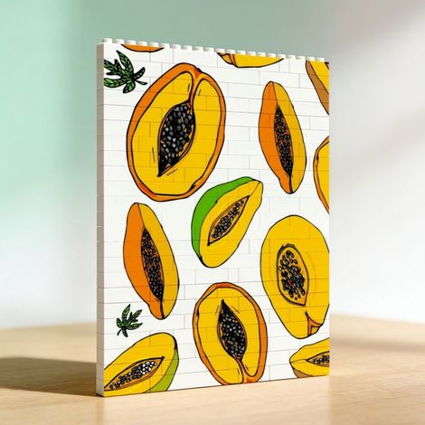 Cadre photo de couple adulte DIY en briques, cadeau de la Saint-Valentin (1/5)