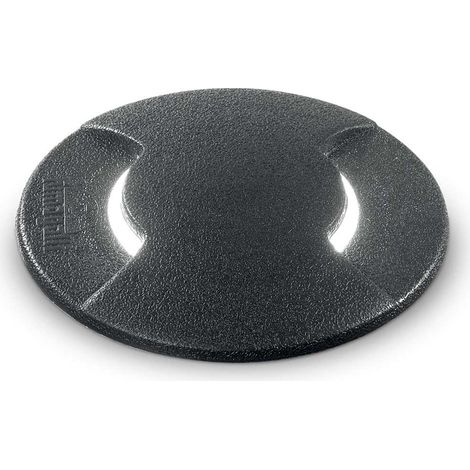 Ideal Lux Cecilia - Foco empotrable exterior pequeño LED 1 luz Negro IP67, GU10 (1/2)