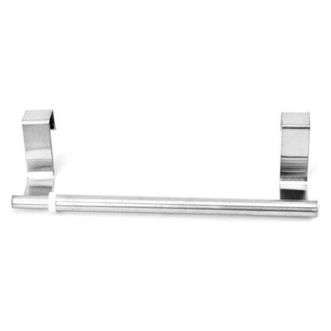 Porte-serviettes télescopique simple en acier inoxydable, XU, 22,5-35,5 x 6 x 7 cm, Argent mat, produit qualité supérieure, durable et fiable, matériaux sélectionnés - (1/4)