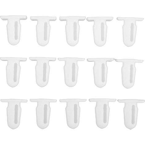 Clip de garniture de couvercle de seuil de porte, 15 pièces, 51471840960, fixation de moulage de couverture de remplacement pour séries 1 2 3 4 5 6 7 8