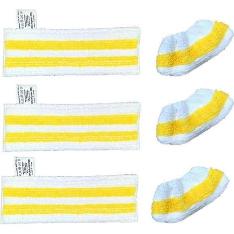 Pour aspirateur à main Easyfix Sc2 Sc3 Sc4 Sc5, chiffons de nettoyage vapeur en microfibre, accès (1/5)