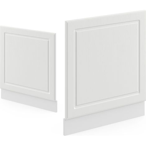 Pannello frontale R-Line, Bianco, 60 cm senza piano di lavoro, Vicco