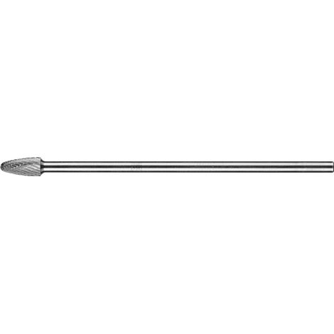 PFERD TOOLS Hartmetall Frässtift Rundbogen RBF Ø 10x20mm Schaft-Ø 6x150mm Z3P universal mittel kreuzverzahnt (1/2)