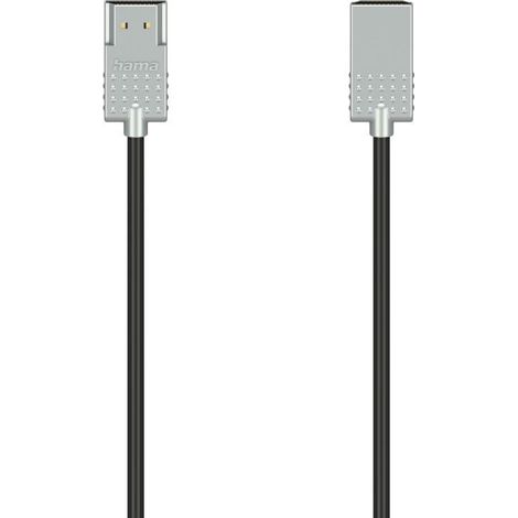 Hama Ultra-Slim HDMI-Kabel 4K 1m HDMI™-Kabel Ethernet