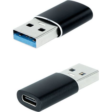 Adaptador USB 3.1 Nanocable 10.02.0012/ USB Macho - USB Tipo-C Hembra (1/2)