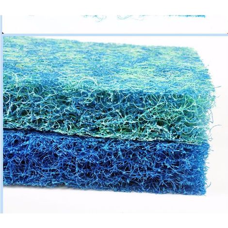 Ineasicer Tapis japonais de filtration d’origine 50 x 50 x 4 cm,Filtre Bassin Aquarium Filtration Eau (1/2)