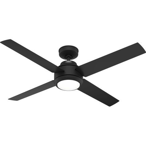 Ventilateur de plafond DC Greta Noir 132 cm avec LED (1/5)